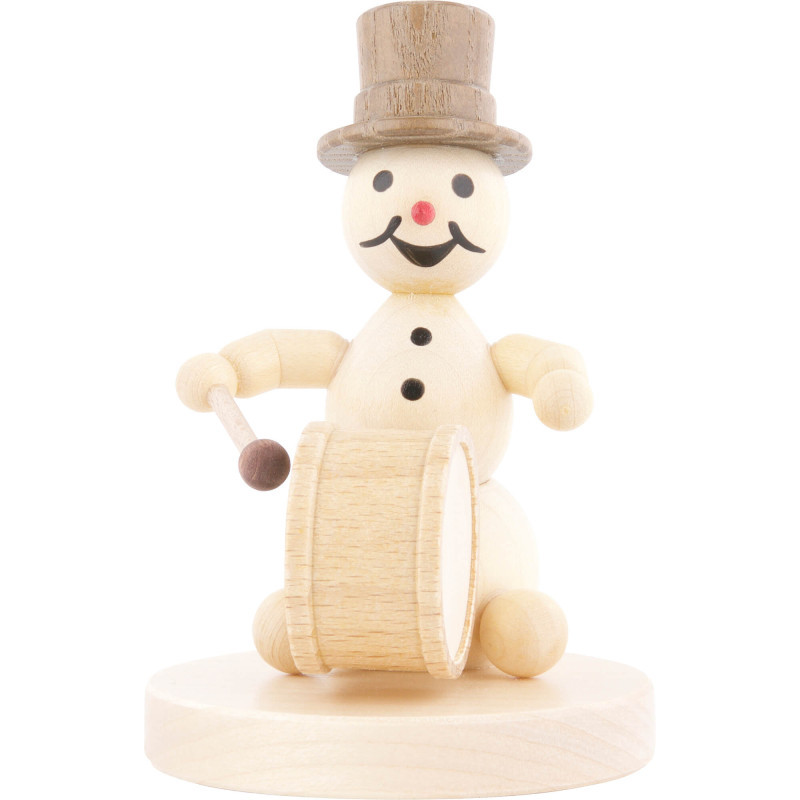 Schneemannmusikant Pauke - 12 cm