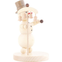 Snowman Musician Chime - 12 cm / 4.7 inch