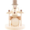 Schneemannmusikant Schlagzeug - 12 cm