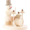 Schneemannmusikant Schlagzeug - 12 cm