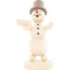 Schneemannmusikant Sänger - 12 cm
