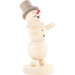 Schneemannmusikant Sänger - 12 cm
