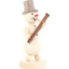 Snowman Musician Bassoon - 12 cm / 4.7 inch