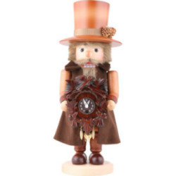 Nutcracker - Blackforest Clockmaker Natural Colors - 41,5 cm / 16 inch