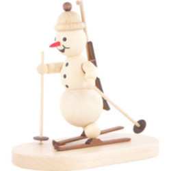 Schneemann Biathlon stehend - 12 cm