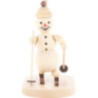 Schneemann Biathlon stehend - 12 cm