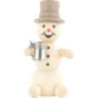 Snowman with Stein - 8 cm / 3.1 inch