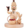 Snowman - Junior "Rabbit, Basket" - 8 cm / 3.1 inch