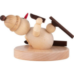 Snowman - Junior "Ski Accident - 7 cm / 2.8 inch