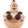 Snowman - Junior "in the wok" - 5 cm / 2 inch