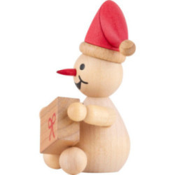Schneemann Junior "Weihnachtswichtel" - 7 cm
