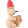 Schneemann Junior "Weihnachtswichtel" - 7 cm