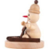 Schneemann Junior "Biathlon sitzend" - 7 cm