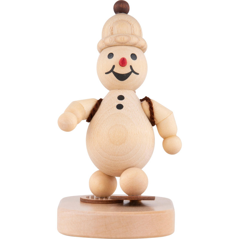 Schneemann Junior "Schneewanderer" - 9 cm