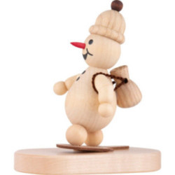 Schneemann Junior "Schneewanderer" - 9 cm