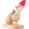 Schneemann Junior "Geschenkezieher" rote Mütze - 10 cm