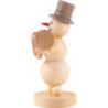 Snowman Musician Bass Trumpet - 12 cm / 4.7 inch