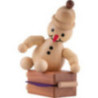 Snowman - Junior "on a Journey" - 9 cm / 3.5 inch