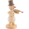 Snowman Musician Violine - 12 cm / 4.7 inch