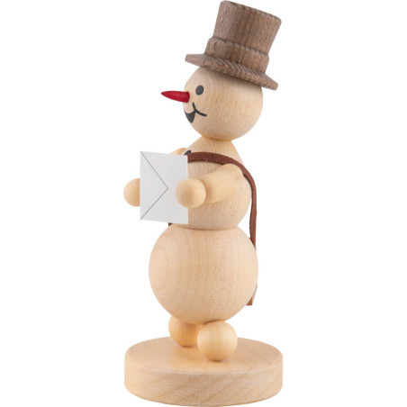 Snowman Letter Carrier - 12 cm / 4.7 inch