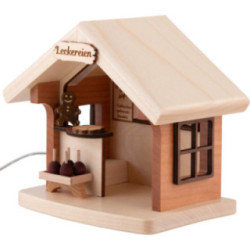Lighted Christmashouse - "Leckereien" - 14 cm / 5.5 inch