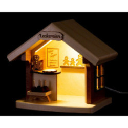Weihnachtshütte "Leckereien" - 14 cm