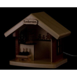 Lighted Christmashouse - "Leckereien" - 14 cm / 5.5 inch
