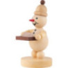 Schneemann Junior mit Christstollen - 9,6 cm