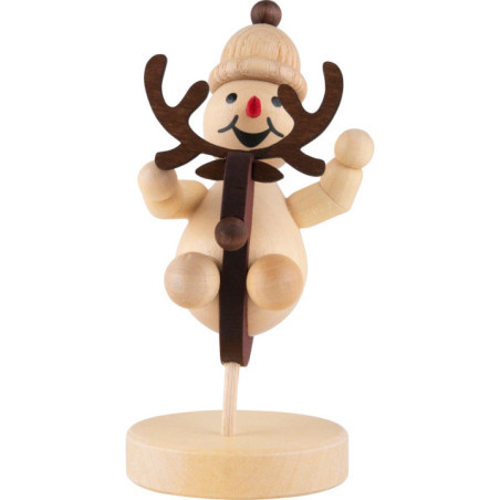 Schneemann Junior "Schaukeltier" - 10 cm