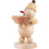 Snowman - Junior "Light Holder" right - Medium Size - 20 cm / 7.9 inch