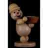 Snowman - Junior "Light Holder" right - Medium Size - 20 cm / 7.9 inch