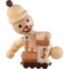 Schneemann Junior "mit Lok" - Mittelgroß - 15 cm