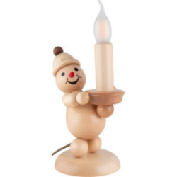 Schneemann Junior "Kerze" rechts - Groß - 29 cm