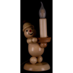 Snowman - Junior "Candle" right - Large Size - 29 cm / 11.4 inch