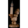 Snowman - Junior "Candle" left - Large Size - 29 cm / 11.4 inch