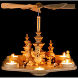 1-stöckige Pyramide Junior beim Wintersport - 30 cm