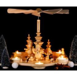 1-stöckige Pyramide Junior beim Wintersport - 30 cm