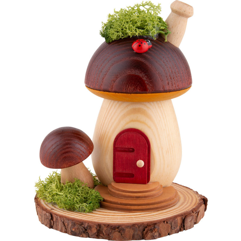 Räucher-Pilzhaus - 13 cm
