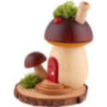 Räucher-Pilzhaus - 13 cm