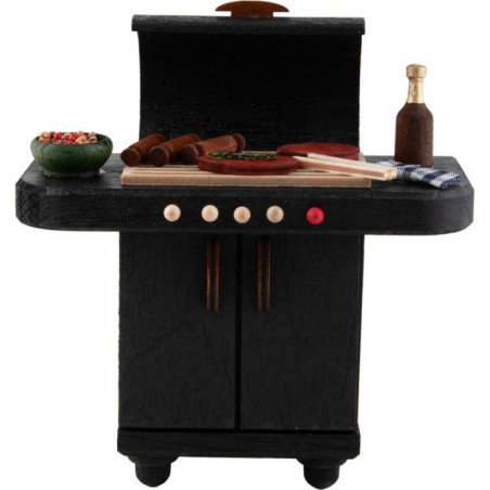 Räucher-Gasgrill - 13 cm