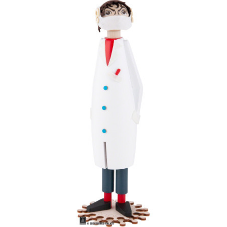 Smoker - Virologist - 26 cm / 10.2 inch