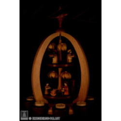 2-Tier Pyramid - Nativity with Thiel-Figurines - Exclusive - 44 cm / 17.3 inch