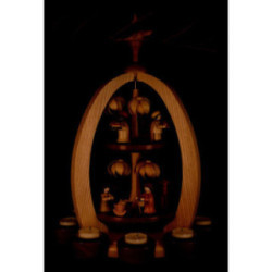 2-Tier Pyramid - Nativity with Thiel-Figurines - Exclusive - 44 cm / 17.3 inch