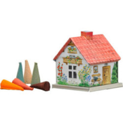 Metall-Räucherhaus Frühlingshaus - 6,5 cm