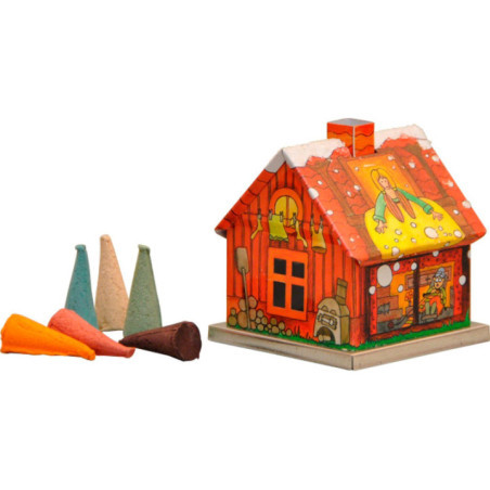 Metal Smoking Hut - Mrs. Holle - 6,5 cm / 2.6 inch