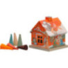 Metal Smoking Hut - Snow White and Rose Red - 6,5 cm / 2.6 inch