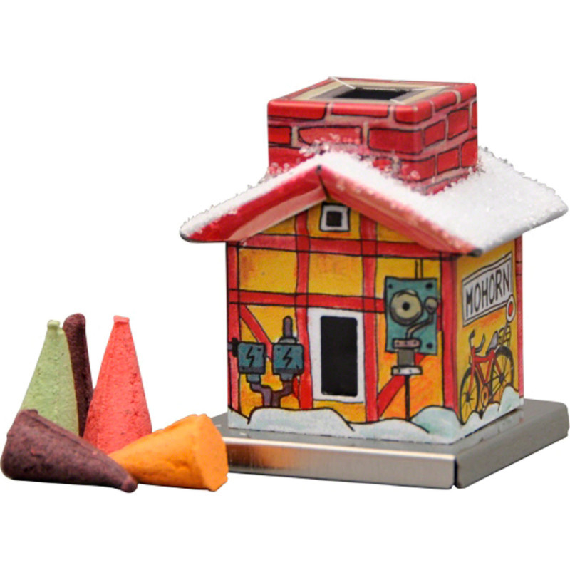 Metal Smoking Hut - Little-One - Station - 4,5 cm / 1.8 inch