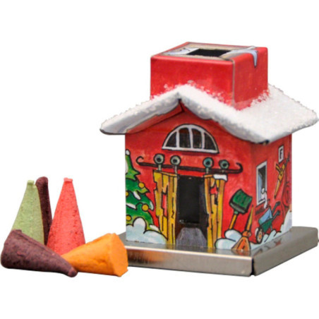 Metall-Räucherhaus Little-One Heizhaus - 4,5 cm