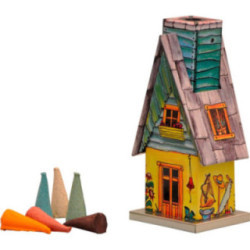 Metall-Räucherhaus Gartenhütte - 11,5 cm