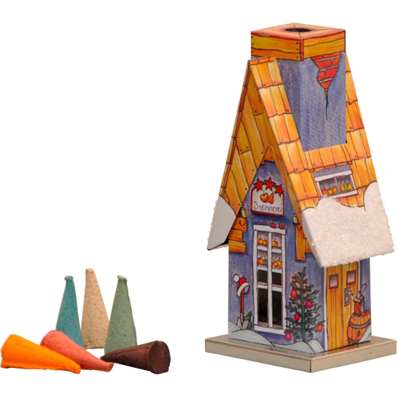 Metal Smoking Hut - Distillery - 11,5 cm / 4.5 inch